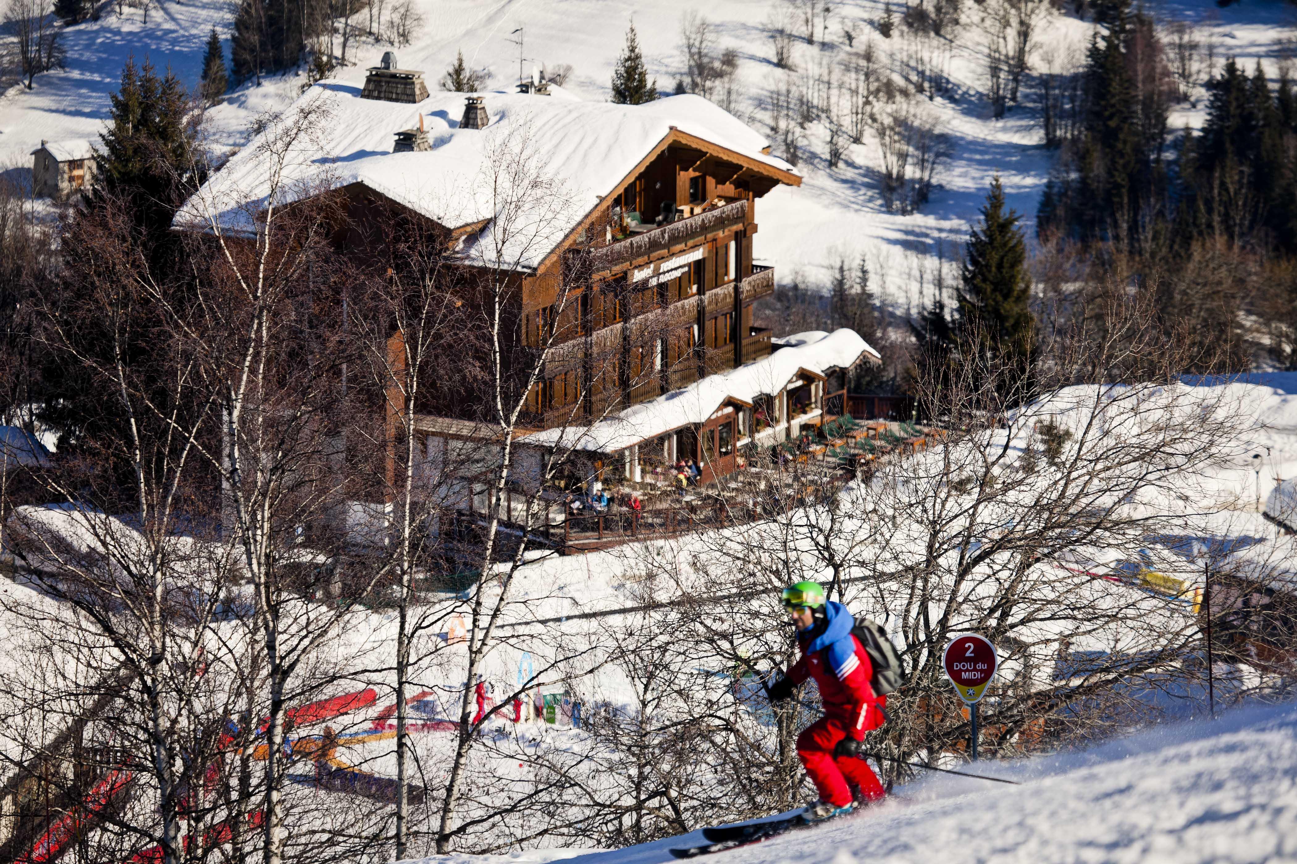 Hotel les Flocons Courchevel Exterior foto