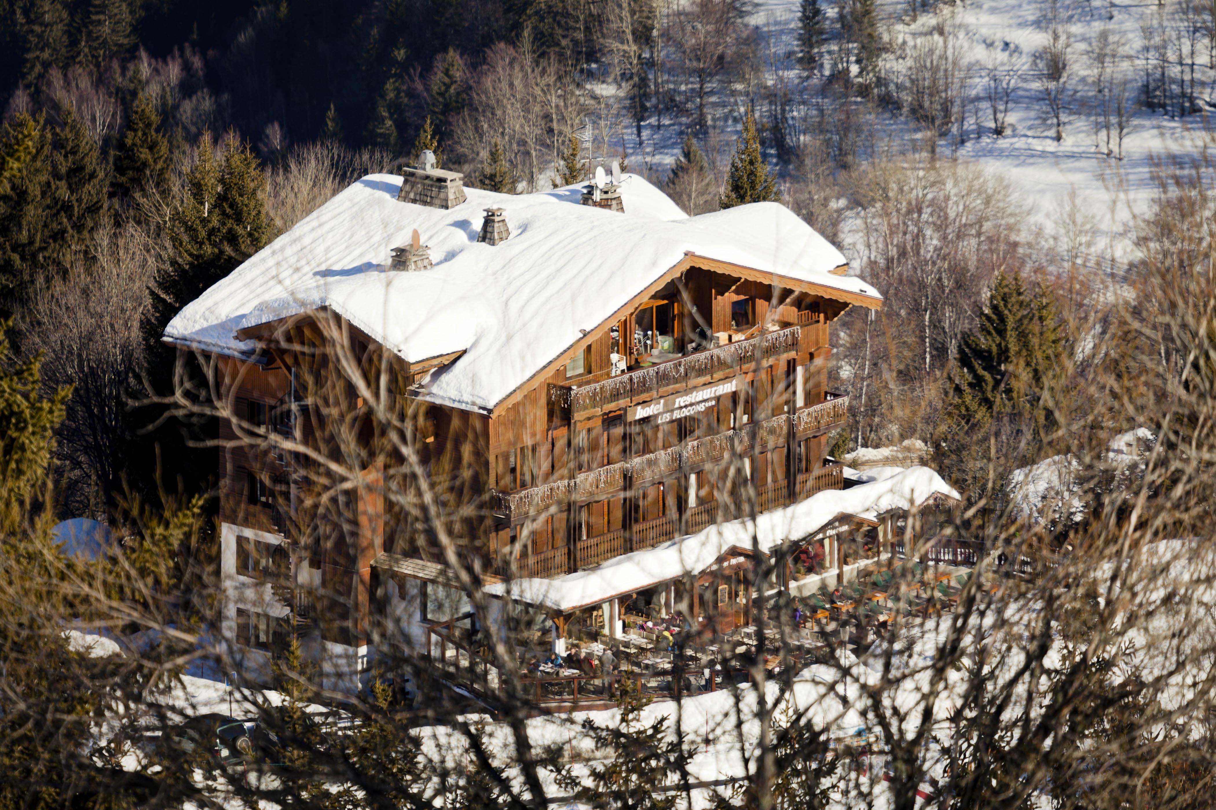 Hotel les Flocons Courchevel Exterior foto