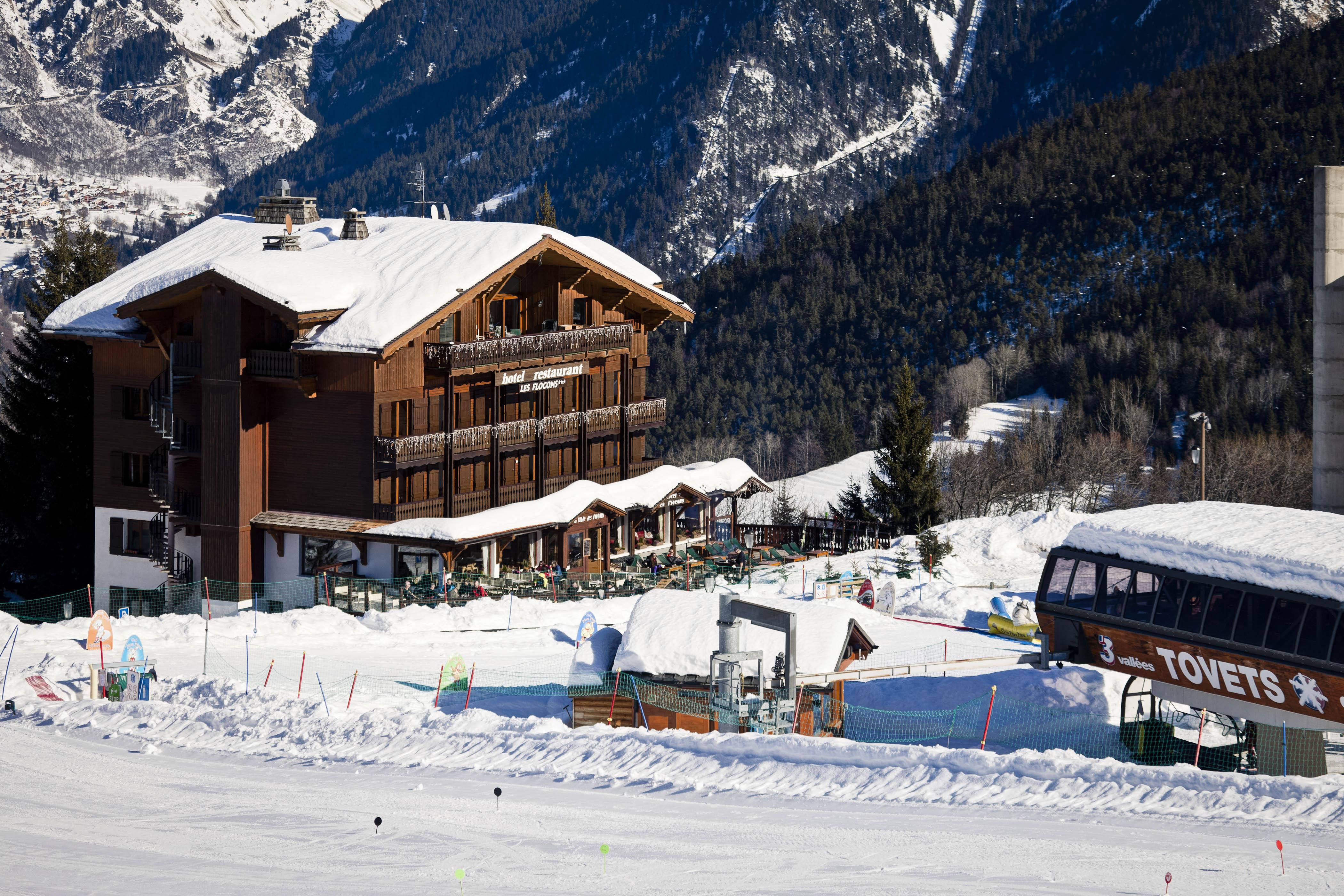 Hotel les Flocons Courchevel Exterior foto
