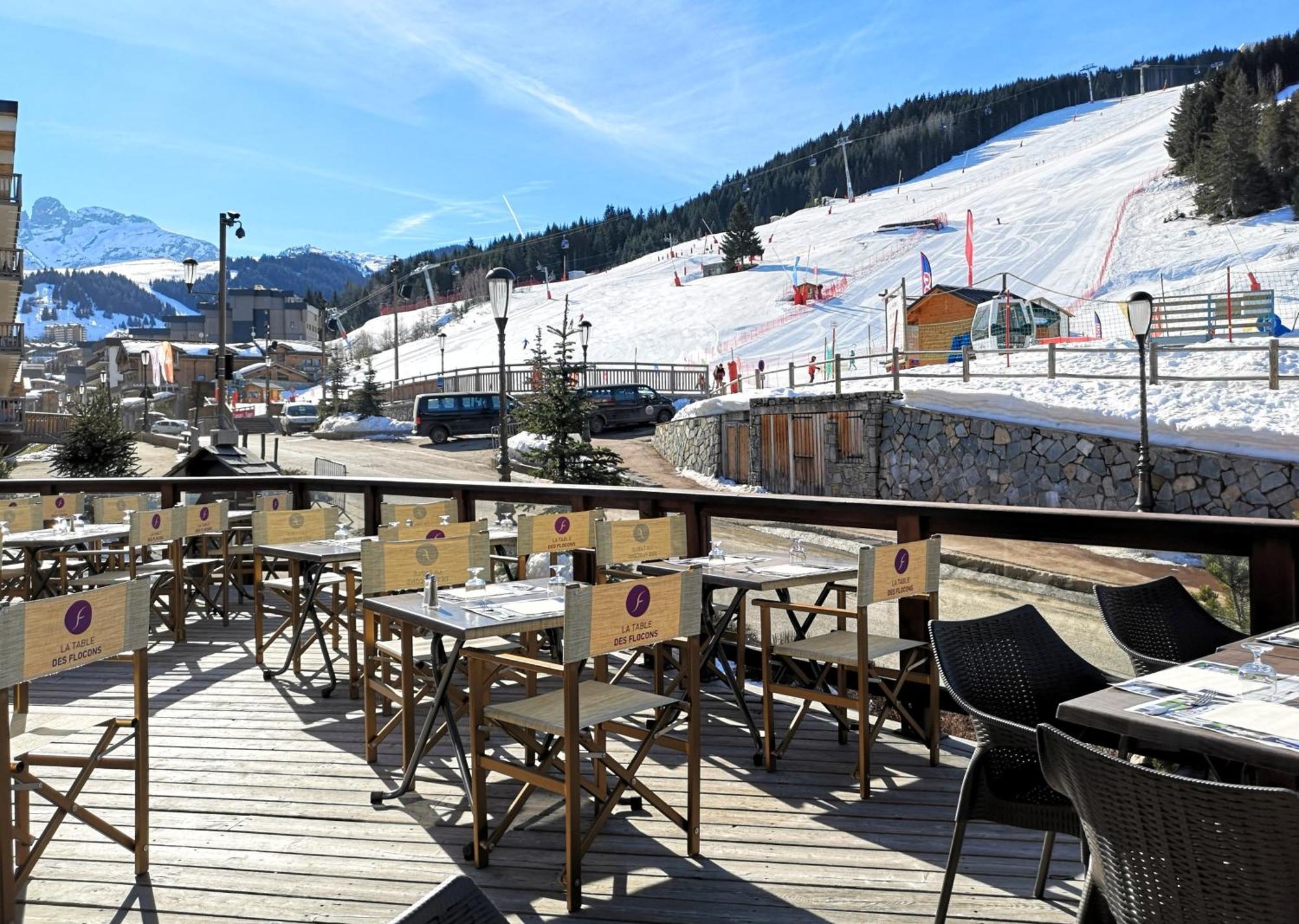 Hotel les Flocons Courchevel Exterior foto